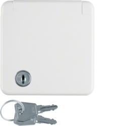 Berker 421209, SCHUKO socket outlet with cover plate, h, 4011334186809