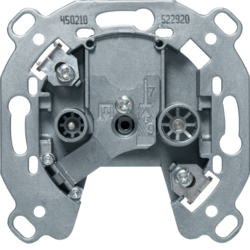 Berker 450210, TV socket outlet 2hole single, 4011334424628