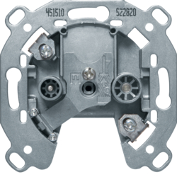 Berker 451510, TV socket outlet 2hole passthrough 10dB, 4011334424635