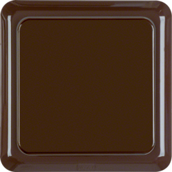 Berker 471801, SCHUKO so. hinged cover, frame, IP44 br., 4011334141396