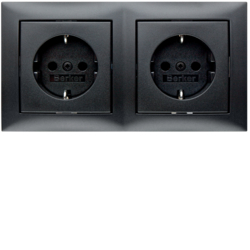 Berker 47209949, SKO-STD-KOMBI 2-F M RA S.1 ANTH, 4011334360742