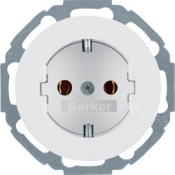 Berker 47272089, SKO STD 45? M STKL R.1 P-W, 4011334366690