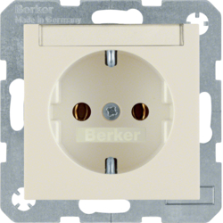 Berker 47508982, SOCKET OUTLET S.1/B.3/B.7 RED, 4011334277712