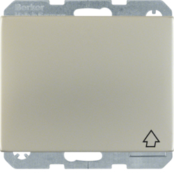 Berker 47517104, SCHUKO so hinged cover EHCP K.5 inox, 4011334276210