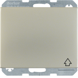Berker 47517204, SCHUKO so hinged cover EHCP K.5 inox, 4011334275824