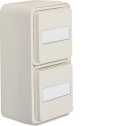 Berker 47703532, W.1 WATERPROOF - COMPLEATE PRODUCT - DOUBLE, 4011334404385