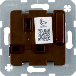 Berker 53420211, 13A insert for socket outlet brown?w/o L, 4011334405054