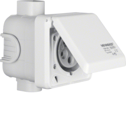 Berker 568001, CEE STD UP 5POL 16A M KLD, 4011334333241