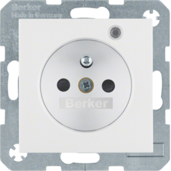 Berker 6765091909, STD M E-ST LED ERHBS S.1/B.3/B.7 P-W MAT, 4011334362654