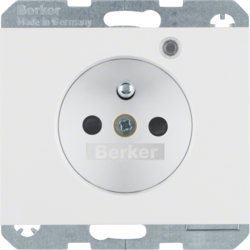 Berker 6765097009, STD M E-ST LED ERHBS K.1 P-W GL?, 4011334362791