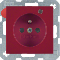 Berker 6765098915, STD M E-ST LED ERHBS S.1/B.3/B.7 ROT GL?, 4011334362739