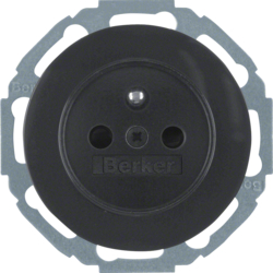 Berker 6765792045, STD 2P E-ST M SLK ERHBS R.1 SCHW, 4011334377092