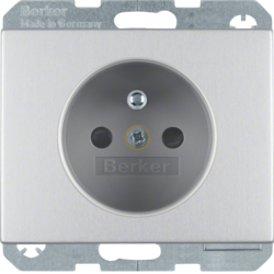 Berker 6768757003, STD+E-ST 2P M KI ST14,5MM K.5 ALU, 4011334378617