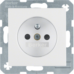 Berker 6768761909, 2P STD+E-ST KI S.1/B.3/B.7 /B.3 P-W, 4011334320333