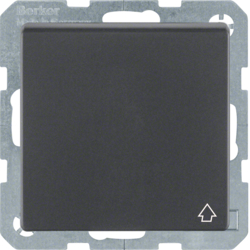 Berker 6768776086, Earth pin so. hin cover EHCP Q.x anthr., 4011334380634