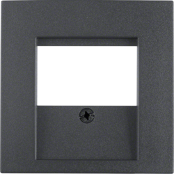 Berker 6810331606, B.1 ZENTRALST?CK ANTHRAZIT, DAMASZIERT .., 4011334226697