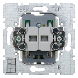 Berker 75142000, Push-button BCU 2gang instabus KNX/EIB, 4011334204046