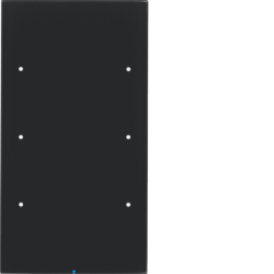 Berker 75143855, TOUCHSENSOR 3F M BA GLAS R.3 SCHW, 4011334383635