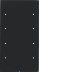 Berker 75144855, TOUCHSENSOR 4F M BA GLAS R.3 SCHW, 4011334383673