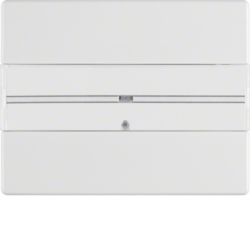 Berker 75161049, Push Button, 1-gang Polar White Label, 4011334177661