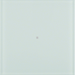Berker 75161090, B.IQ Push Button 1G Glass Polar White, 4011334380825