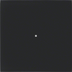 Berker 75161092, B.IQ Push Button 1G Glass Black, 4011334372042