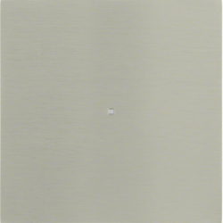 Berker 75161093, B.IQ Push Button 1G Brushed Stainless, 4011334257073