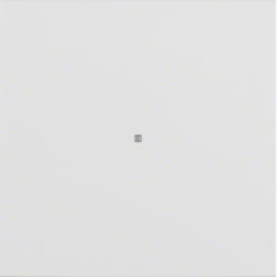 Berker 75161099, B.IQ Push Button 1G Matt Polar White, 4011334254911