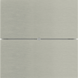 Berker 75162093, B.IQ Push Button 2G Brushed Stainless, 4011334257110