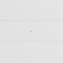 Berker 75163099, B.IQ Push Button 3G Matt Polar White, 4011334255727