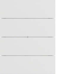 Berker 75164099, B.IQ Push Button 4G Matt Polar White, 4011334255741