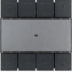 Berker 75164685, Push-button 4gang comfort - B ant, 4011334264637