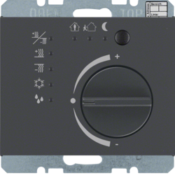 Berker 75441175, Thermostat with push-button interfac an, 4011334300014