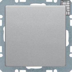 Berker 75441324, KNX CO2 SENS TEMP-REG Q.X ALU SAMT, 4011334451013