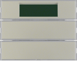 Berker 75662773, Push-button, 2-gang, with room thermost, 4011334283454