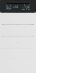 Berker 75665599, B.IQ Push Button Stat 5G Matt Polar Whi, 4011334257394