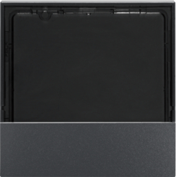 Berker 80960185, ATC deco cover S.x/B.x anthracite, 4011334415992