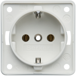 Berker 841852502, SOCKET OUTLET Integro PW, 4011334241775