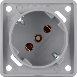 Berker 841852526, SOCKET OUTLET Integro GRE, 4011334241836