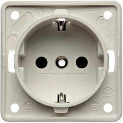 Berker 841952502, SOCKET OUTLET Integro PW, 4011334241867