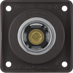 Berker 845712501, Power Socket Outlet 12V Brown Matt, 4011334322856