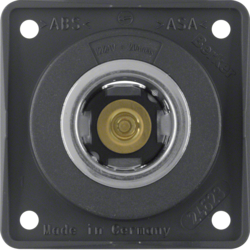 Berker 845712505, Power Socket Outlet 12V Anthracite Matt, 4011334322863
