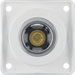 Berker 845712509, Power Socket Outlet 12V Polar White Glos, 4011334322887