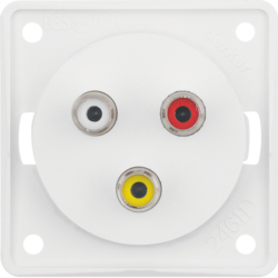 Berker 845802509, CINCH EINSATZ 3-F ITG P-W, 4011334332565