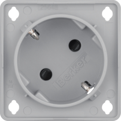 Berker 847882506, SKO-STD 45?ERHBS SNAP IN ITG GRAU M, 4011334051572