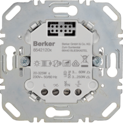 Berker 85421200, Uni. PB Dim. Comf. 1g. (R,L,C,LED), 4011334375920