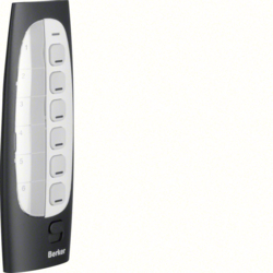 Berker 85608100, Remote control 6b + channel selector, 4011334378914