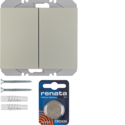 Berker 85656273, HBNet FW 2k K.5 E-STAHL, 4011334370772