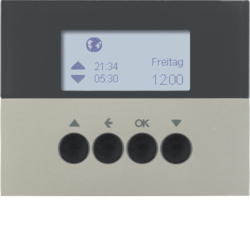 Berker 85741173, HBNet ZSU JAL K.5 E-STAHL, 4011334375203