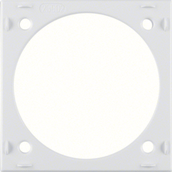 Berker 918252512, Surface-Mount Spacer Polar White Glossy, 4011334241270